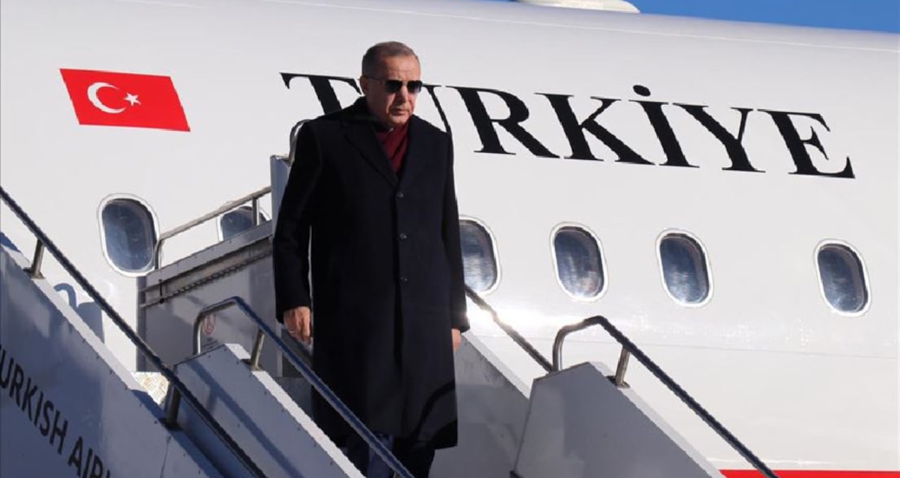 Erdoğan, Brezilya yolcusu